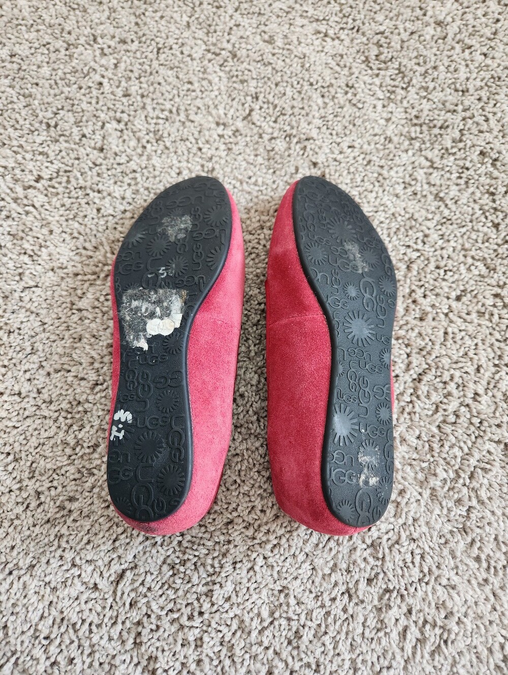 UGG Alloway Suede Flats Size 7 - Picture 8 of 10
